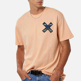 BLUE BANANA Klassisches Aprikosen-T-Shirt 