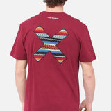 BLAUES BANANEN-Burgunder-Klassiker-T-Shirt