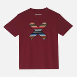 BLAUES BANANEN-Burgunder-Klassiker-T-Shirt