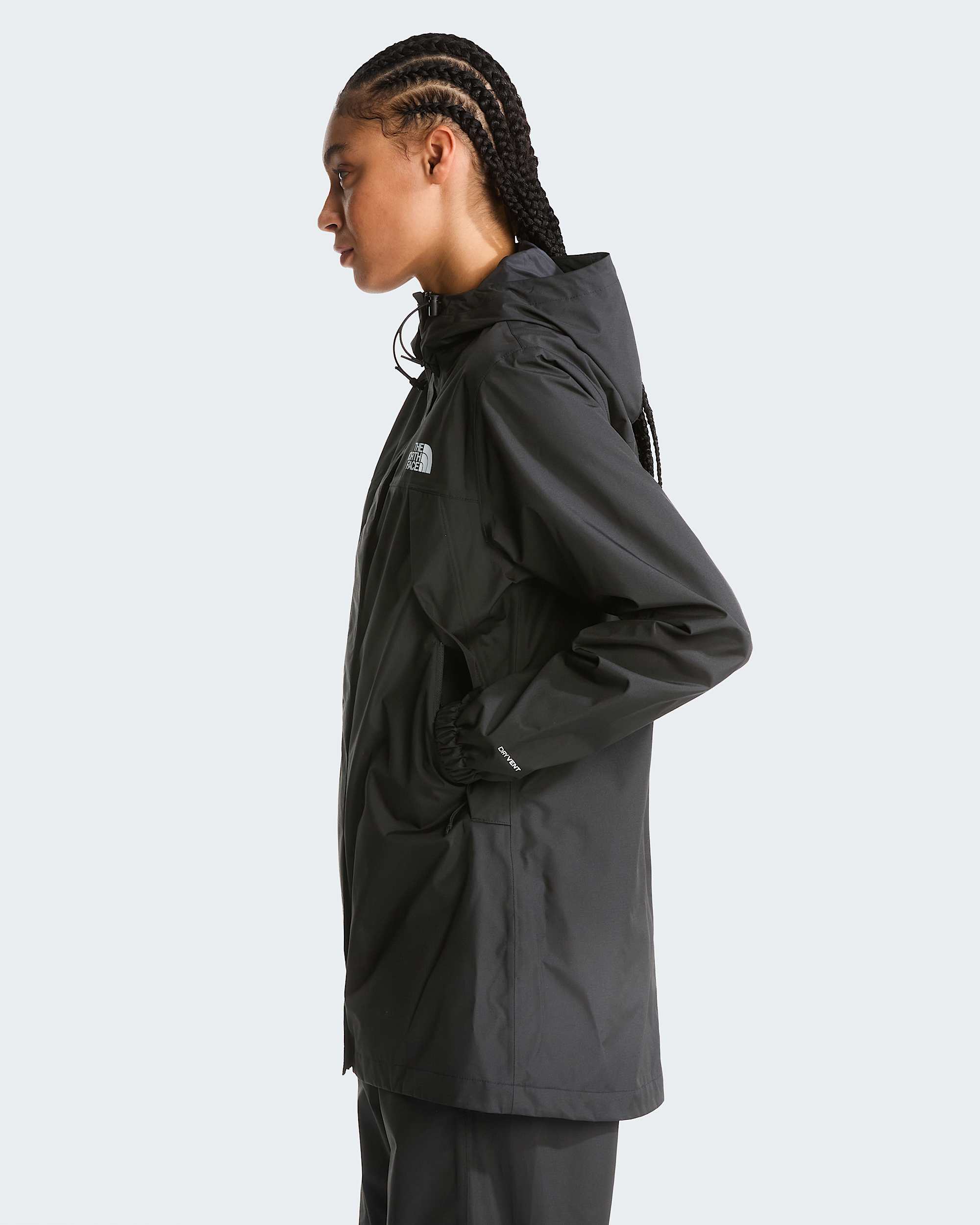Parka Antora The North Face TNF Black detalle