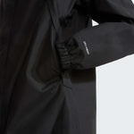Parka Antora The North Face TNF Black vista de modelo trasera