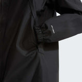 Parka Antora The North Face TNF Black vista de modelo trasera