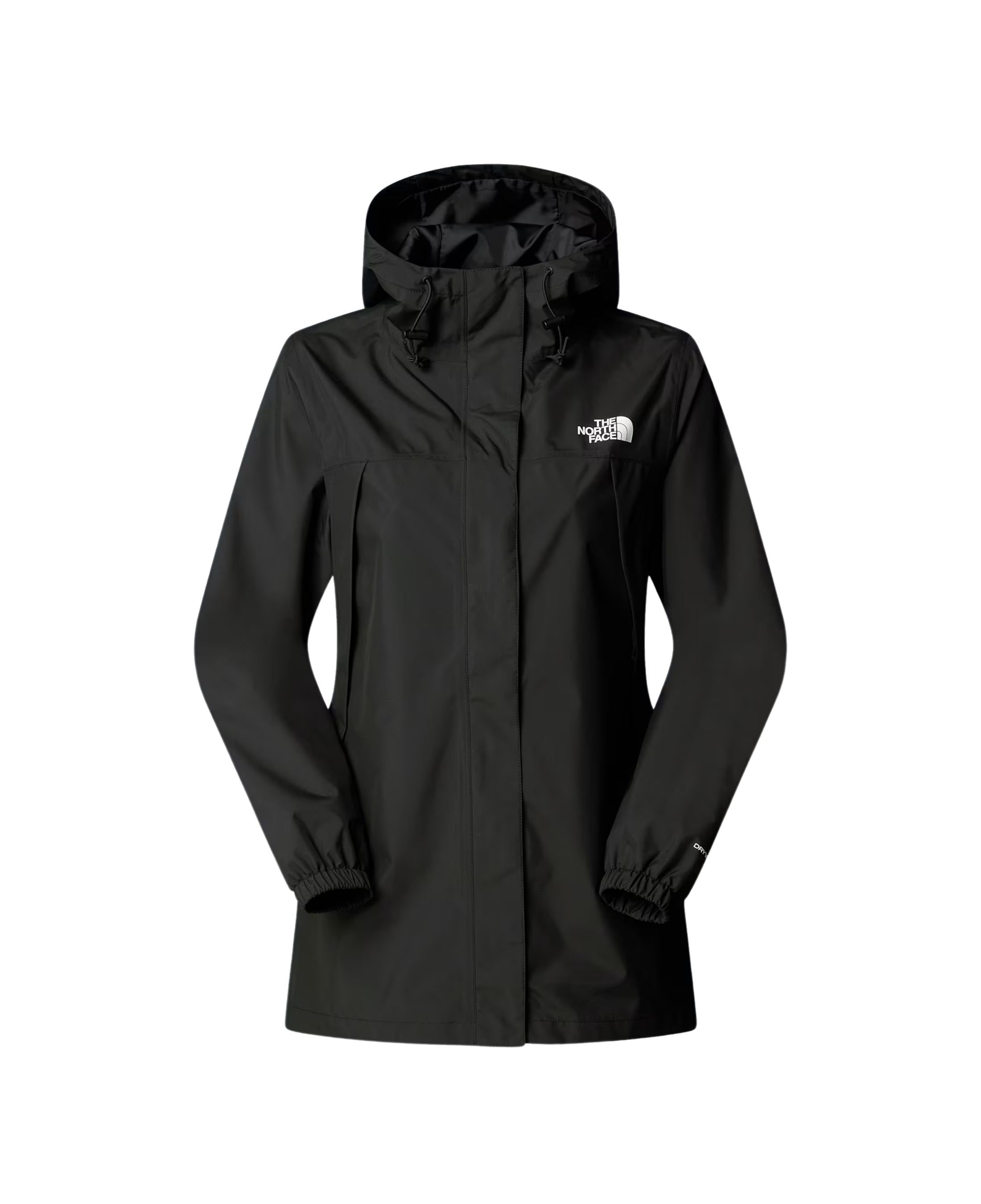 Parka impermeable THE NORTH FACE Antora TNF Black para mujer - ECRU