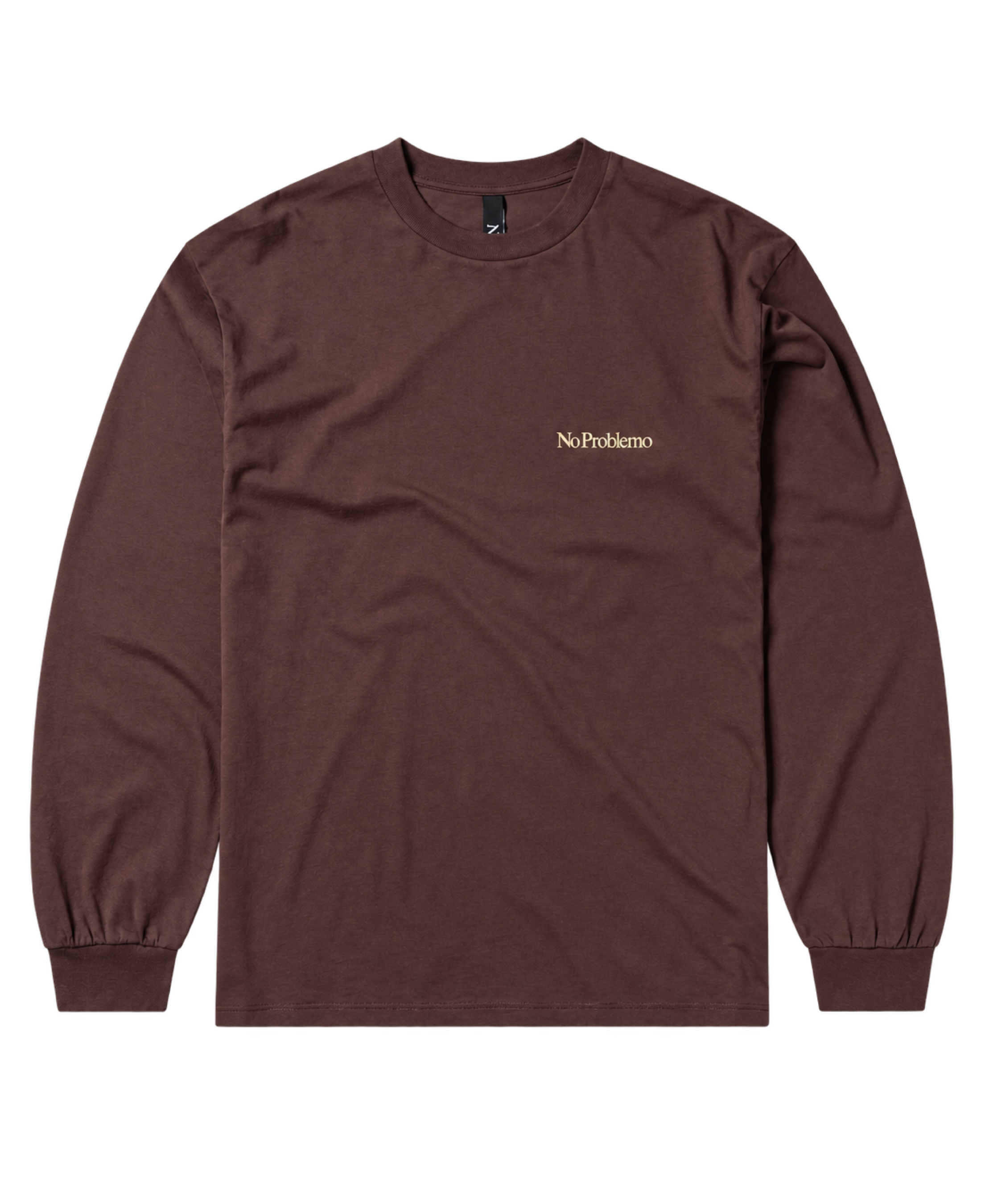 Camiseta de Manga Larga NO PROBLEMO Mini Problemo Brown