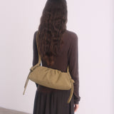 Bolso ÖLEND Dumpling Suede Khaki