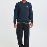 Sudadera BLEND Bhkace Salute daily drip Azul - ECRU