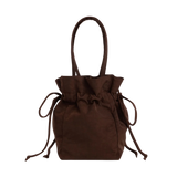 Bolso BAGGU Nylon Drawstring Coffee