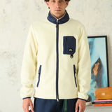 Chaqueta BLUE BANANA Unisex Off-White Tent Polar Jacket