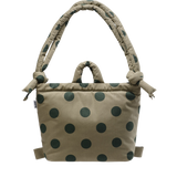 Bolso Mochila ÖLEND Ona Soft Bag Dots Forest Green + Sage
