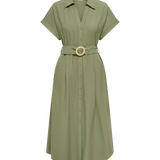 Vestido ONLY Jakiri Deep Lichen Green
