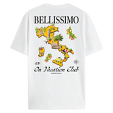 Camiseta ON VACATION Unisex Postcard Italia Blanca