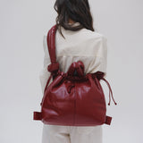 ÖLEND Ona Cotton Soft Bag Navy Stripes Backpack Bag 