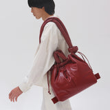 ÖLEND Ona Cotton Soft Bag Navy Stripes Backpack Bag 