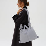 ÖLEND Ona Soft Bag Pearl Gray Backpack Bag 