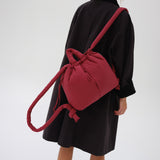 ÖEND Ona Soft Bag Kirschrote Rucksacktasche 