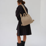 Bolso Mochila ÖLEND Ona Soft Bag Beige