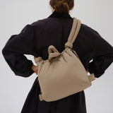 Bolso Mochila ÖLEND Ona Soft Bag Beige