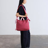 Bolso Mochila ÖLEND Ona Soft Bag Cherry Red + Pale Pink