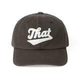 Gorra THISISNEVERTHAT™ Overdyed That Applique Washed Black