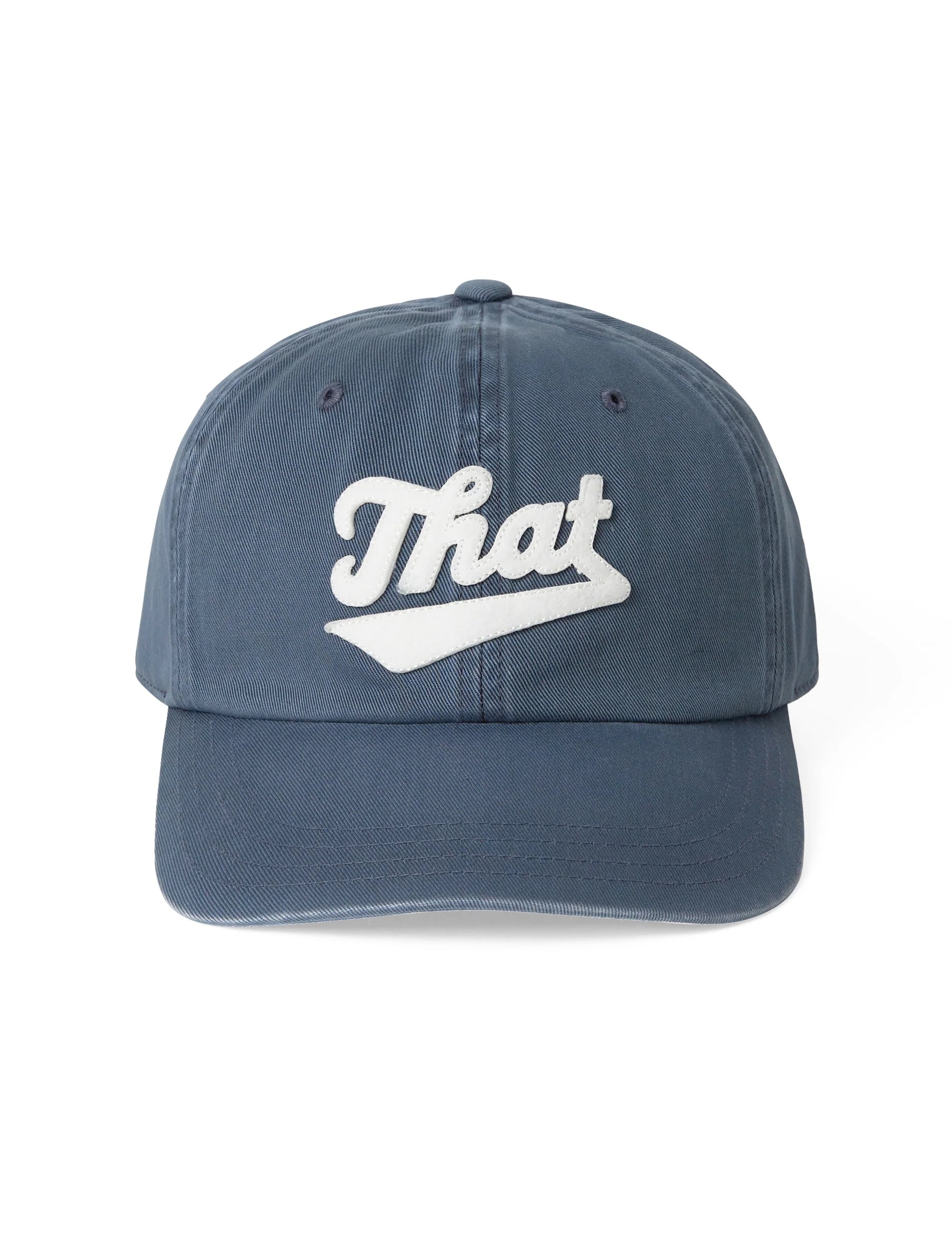 Gorra THISISNEVERTHAT™ Overdyed That Applique Washed Navy