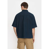 REVOLUTION Oversize Shirt 3153 Navy