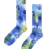 HAPPY SOCKS Hyper Tie-Dye Socken