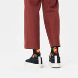 HAPPY SOCKS Black Strawberry Fresh Socks