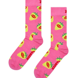 HAPPY SOCKS Rosa Erdbeerfrische Socken