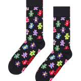HAPPY SOCKS Black Teddy Bear Socks