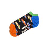 HAPPY SOCKS Low Black Car Socks 