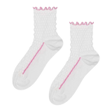 Calcetines HAPPY SOCKS Slinky 1/4 Crew White