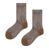 Calcetines HAPPY SOCKS Sheer 1/2 Crew Brown