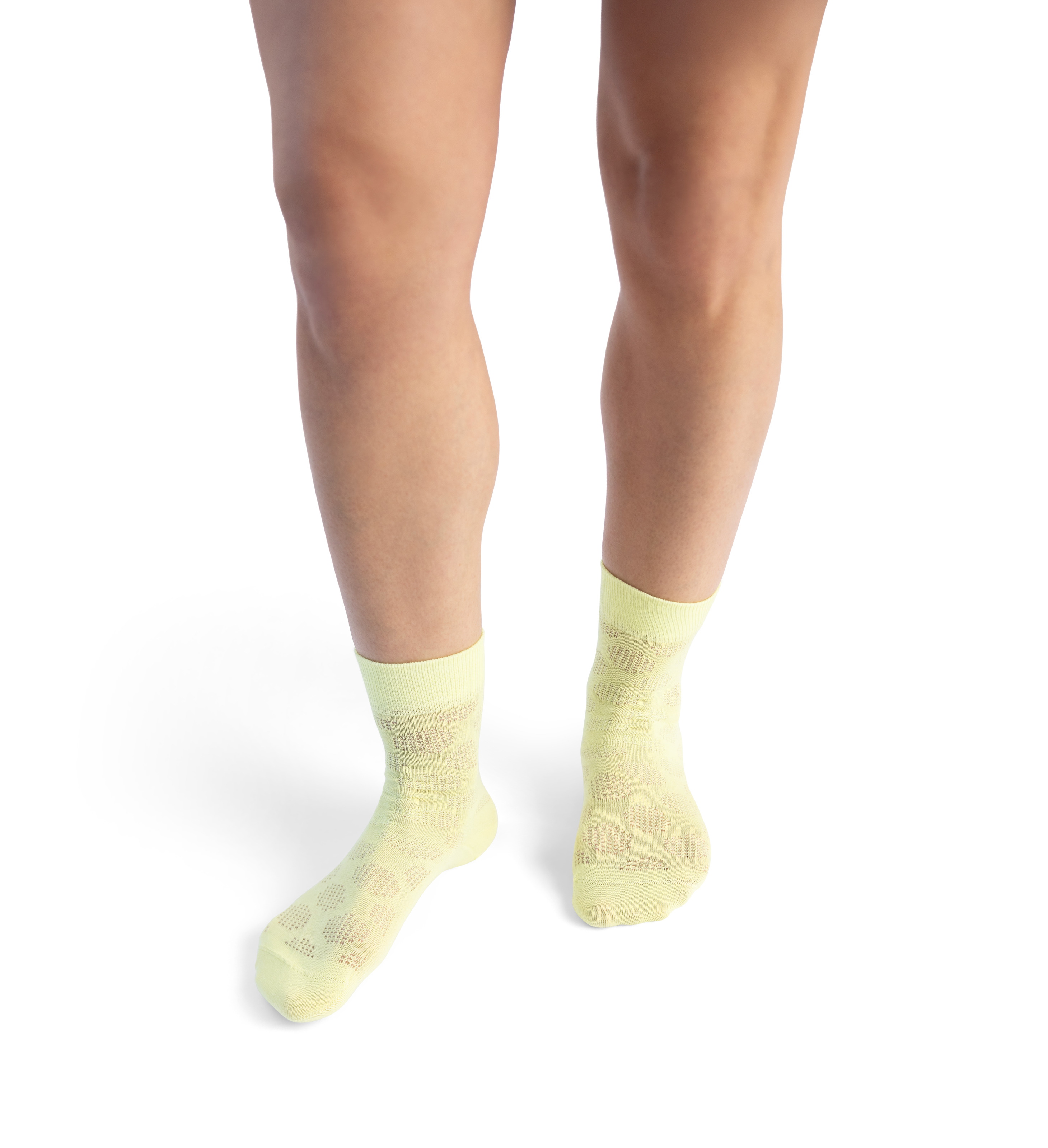 Calcetines HAPPY SOCKS Big Dot Sock - Amarillo - Model_Image