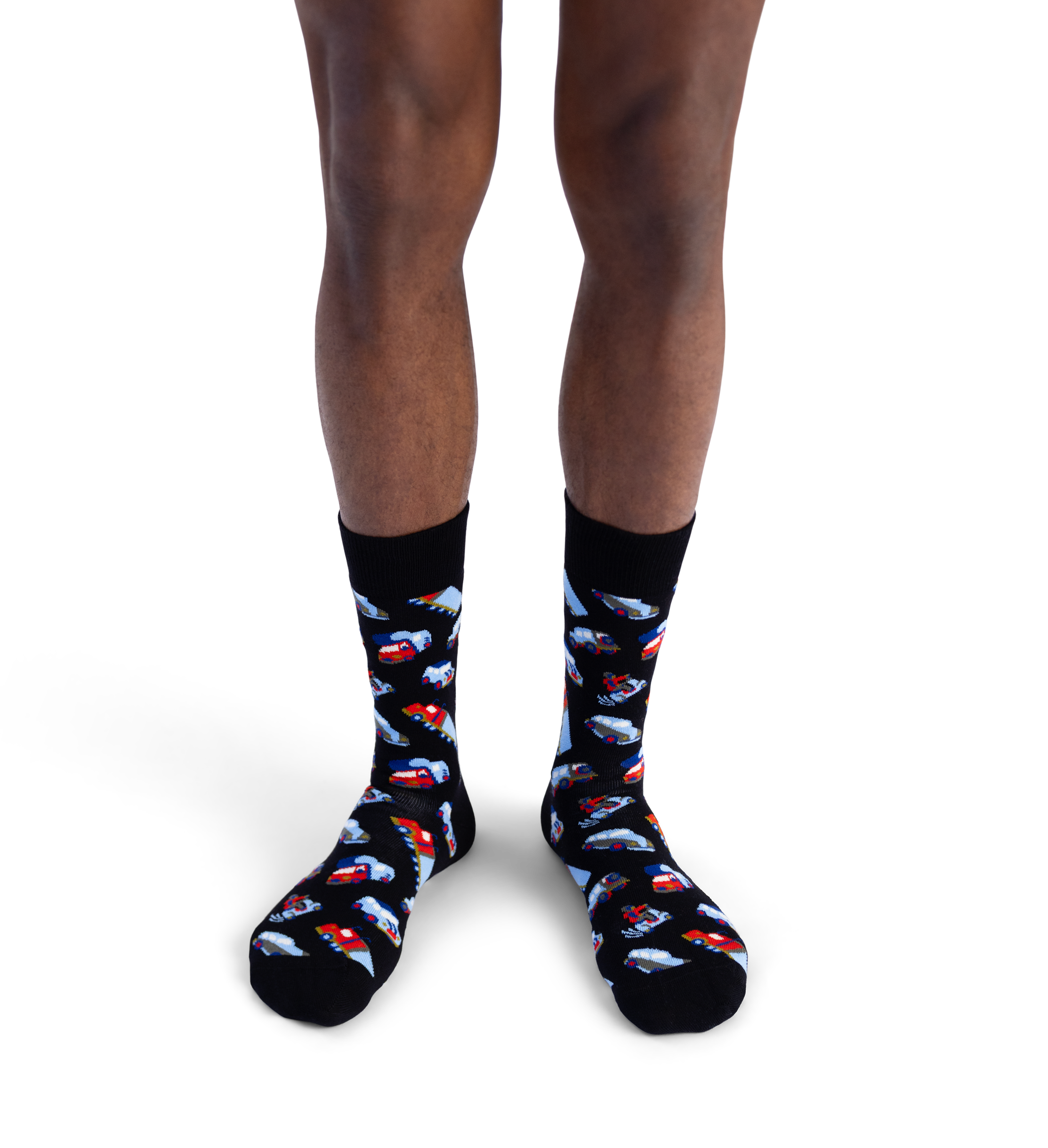 Calcetines HAPPY SOCKS Traffic Jam Sock - Negro - Model_Image