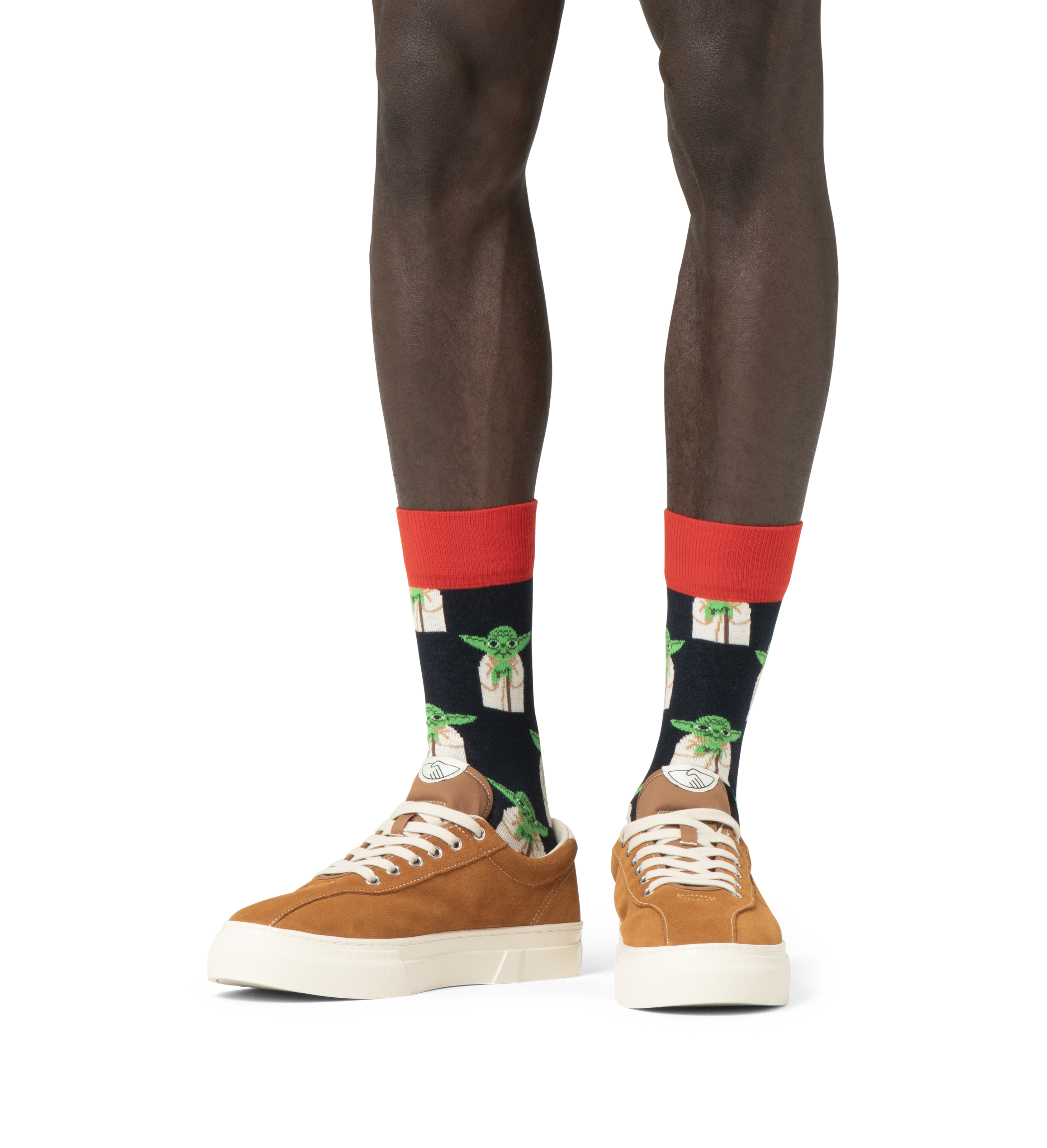 Calcetines HAPPY SOCKS STAR WARS™ Master Yoda Sock - Azul - Model_Image