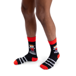 Calcetines HAPPY SOCKS Peanuts Charlie Brown Sock - Negro - Model_Image