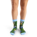 Calcetines HAPPY SOCKS Peanuts Happy Friends Sock - Verde - Model_Image