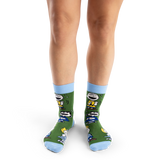 Calcetines HAPPY SOCKS Peanuts Happy Friends Sock - Verde - Model_Image