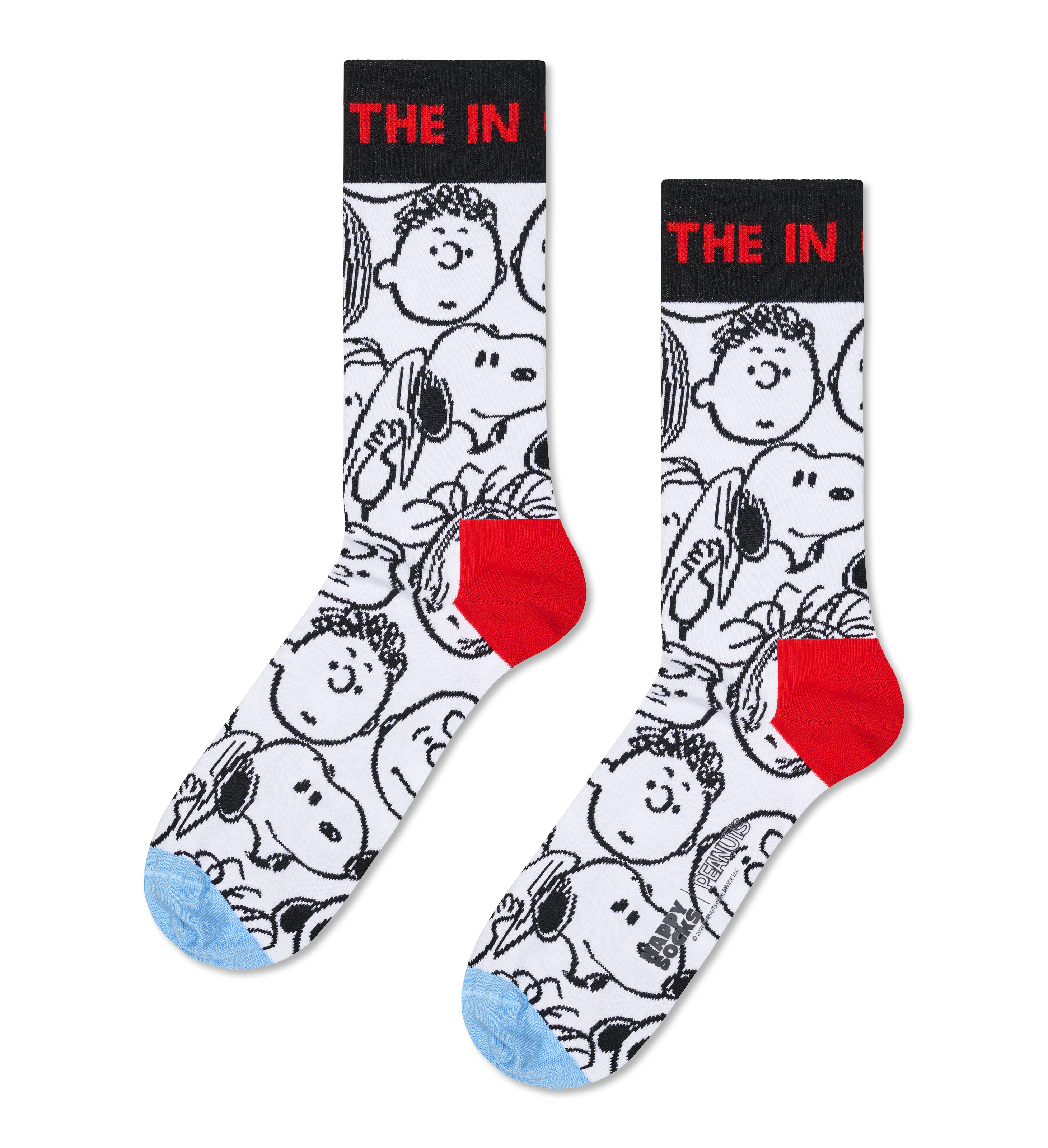 Pack de 6 calcetines HAPPY SOCKS Peanuts 6-Pack Socks Gift Set - Rojo - 