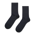 Calcetines HAPPY SOCKS Soft Lurex Short Crew Sock - Negro - Flat_Image
