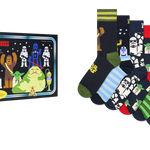 Pack de 6 calcetines HAPPY SOCKS STAR WARS™ 6-Pack Socks Gift Set - Azul - Gift_Box_with_Socks