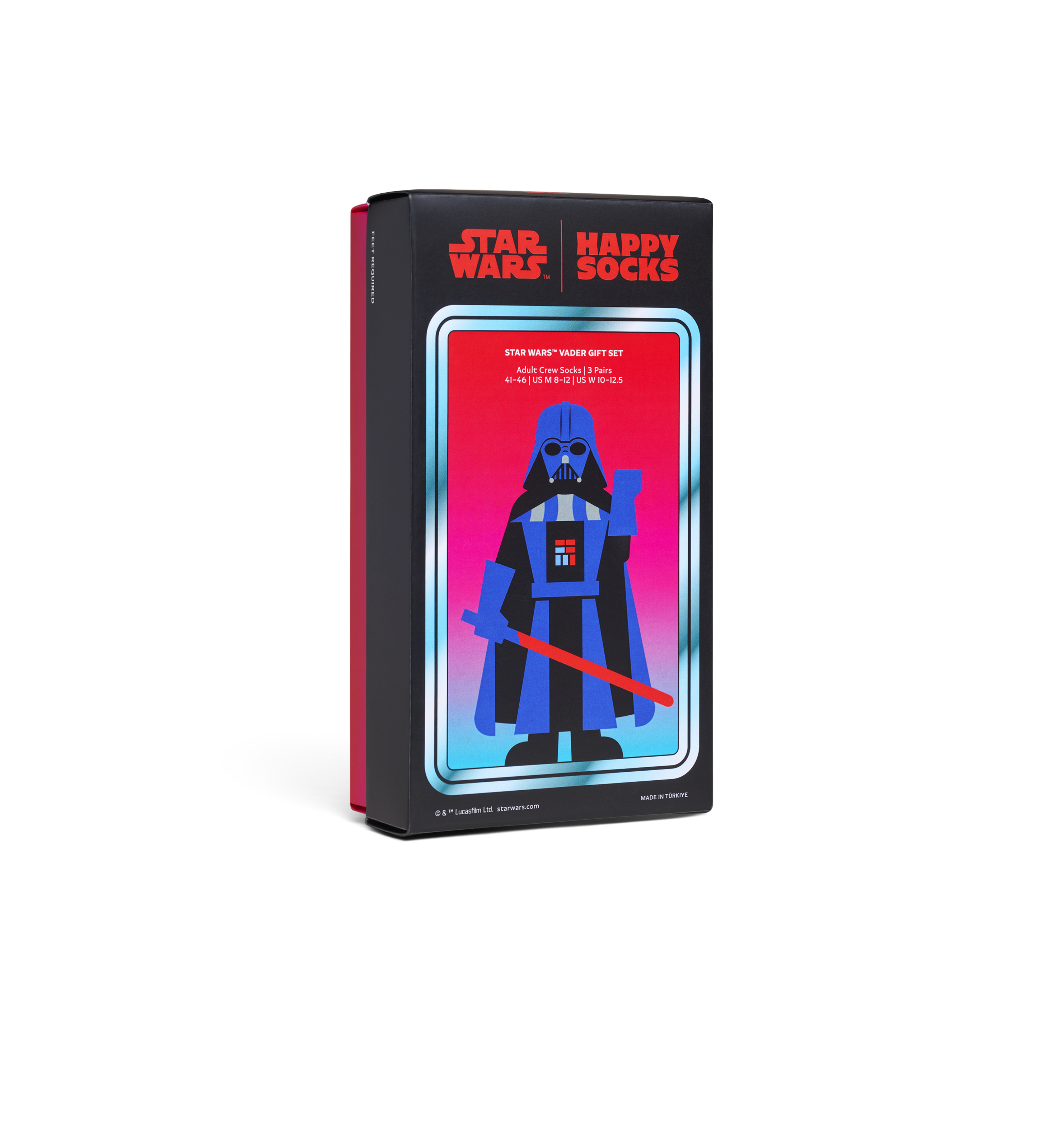 Pack de 3 calcetines HAPPY SOCKS STAR WARS™ 3-Pack Socks Gift Set - Azul - Closed_Box