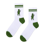 Calcetines HAPPY SOCKS Pickle Sneaker Sock - Blanco - Flat_Image