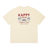 Camiseta KAPPY Unisex Palm Coast Half Cream