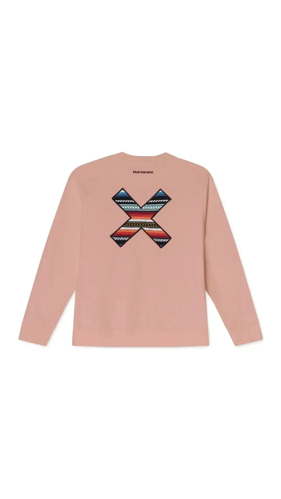 Sudadera BLUE BANANA Crew Classic Peach – ECRU