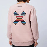 BLUE BANANA – Klassisches Sweatshirt in Pfirsich 