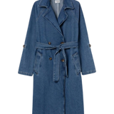 TIFFOSI Philo Denim-Trenchcoat