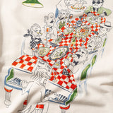 Sudadera EDMMOND STUDIOS Piano Bar Off White