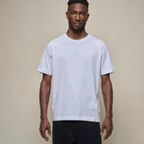 Camiseta MERZ B SCHWANEN de Algodón Pima Suave Corte Relajado Blanca