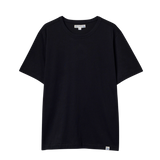 Camiseta MERZ B SCHWANEN de Algodón Pima Suave Corte Relajado Negra